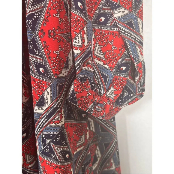 Paper Crown x Rifle Paper Co. Efflorescence Kaleidoscope Shift Dress Size XS - Picture 6 of 8